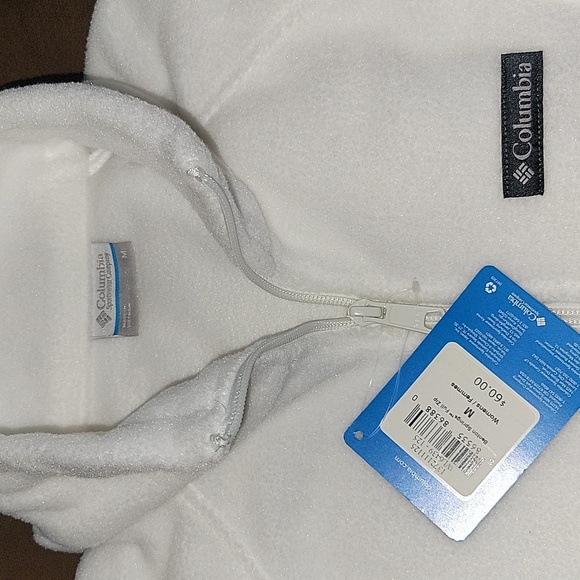 Womens Fleece Columbia Jacket Size M - Picture 6 of 6